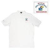 Kansas Jayhawks 2008 NCAA BAS Nat'l Champs Classic Pique Polo Shirt (White)
