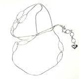 Sterling Silver Belly Ring Chain Dangle Body Jewelry Antique Indian Jewelry Max Length 37  (b232)