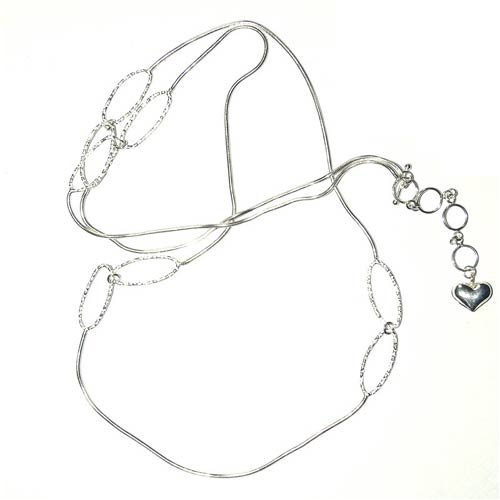 Childrens Toyshop  Jewelry : Sterling Silver Belly Ring Chain Dangle Body Jewelry Antique Indian Jewelry Max Length 37 " (b232)