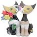 Rosina Wachtmeister Maria and Mario Gatto di Fiori cat figurine