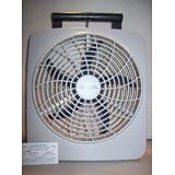 10 Inch Battery Fan - A Great Gift For The Holidays For That Camper In The Family ! Perfect For Those Over Heated Nights When Camping ! Or When The Power Goes Out !