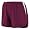 Maroon/white