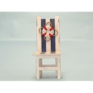 Wooden Highback Chair 18" - Nautical Art - Nautical Decor Home Decoration - Executive Promotional Gift