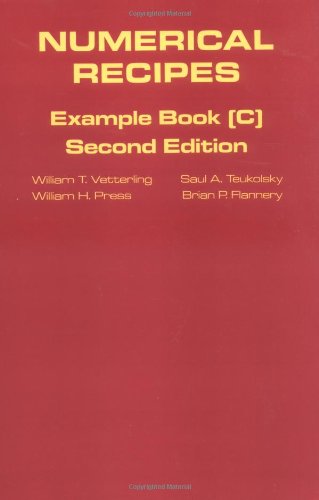 numerical recipes example book c the art of scientific computing