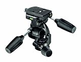 Manfrotto 808RC4 3-Way Standard Head with Quick Release Plate 410PL (Black)