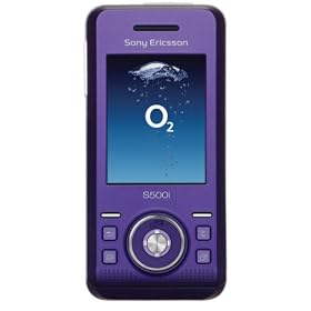 SONY ERICSSON S500I PURPLE SUPER STYLE 2MPX - BLUETOOTH - MMS - Light effects - MP3 PLAYER