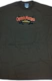 Captain Morgan's 'Babe On Wheel' Men's T-Shirt - Coffee