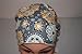 Surgical Scrub Hat Chef Nurse Cap EuroGlam Pixie Grey Medallion Yellow