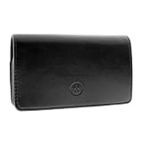 Motorola Q Q9m Q9h Smartphone OEM Original Side Leather Case with Belt Clip (89072J)