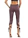 SweatyRocks Women Legging Cutout Tie Cuff Slim Yoga Pants Jogger Workout Tights