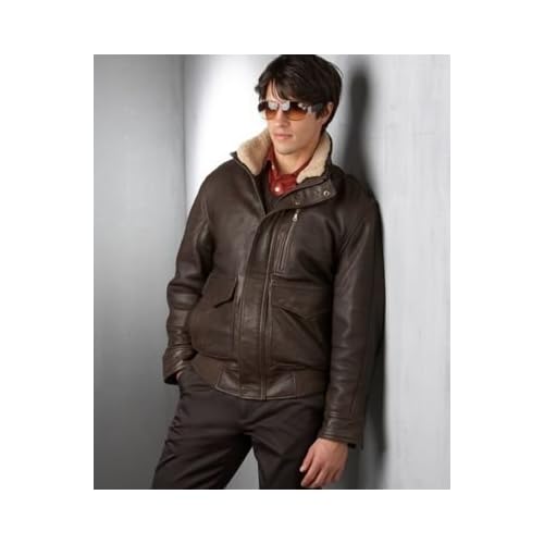 Buy Marc New York Oakley Aviator Leather Bomber Jacket