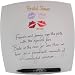Bridal Shower Signing Plate
