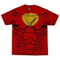 MARVEL COMICS "IRON MAN VEST" Costume Tee Licensed