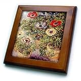 Monet - Still Life Painting - 8x8 Framed Tile