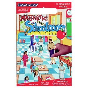Magnetic Schoolroom Playset