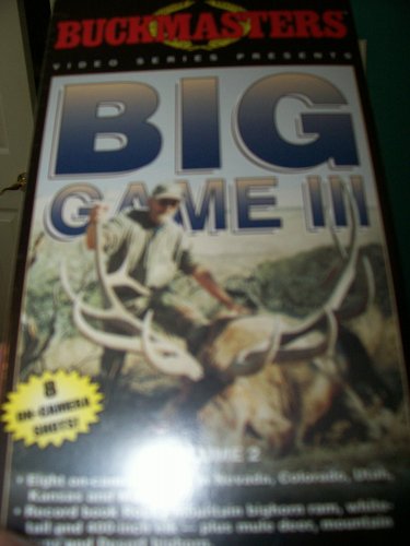 Buckmasters Video Series Presents BIG GAME III Volume 2