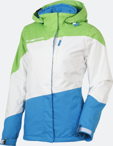 Ziener Damen Skijacke SVEJA Freeride, methyl blue dots, 44 Preisvergleich