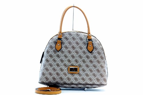 Guess Scandal Satchel Mocha Handbag