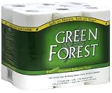 Green Forest Unscented Bathroom Tissue, 12 ct, 4 pk