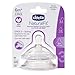 Chicco NaturalFit Nipple Fast Flow, 6 Months Plus