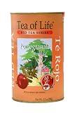 Tea Of Life Red Tea Series, Pomegranate, 60-Count, 3.2-Ounce Can (Pack of 6)