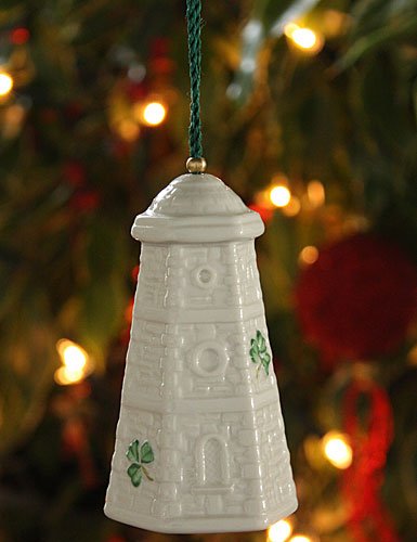 Belleek Wicklow Head Light 2010 Ornament