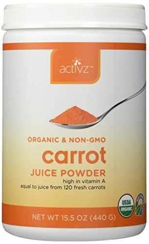 Activz - Organic Carrot Juice 440g 40 servings Whole Food Powder