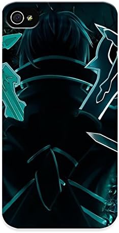 Hot C90eee4318 Case Cover Protector For Iphone 4/4s- Kirito - Sword Art Online / Special Gift For Lovers