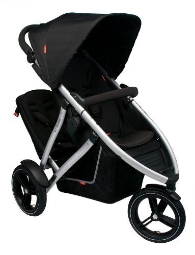 Brand NEW! Phil & Teds Vibe Buggy WIth Doubles Kit: Black