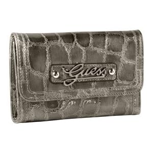 Buy Guess Celeste Ladies SN070152 GREY Grey Tri-fold Wallet by GUESS