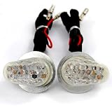 Mini Smoke Motorcycle Flush Mount Turn Signals For Suzuki DL650 V-Strom 650 DL1000... by Astra Security