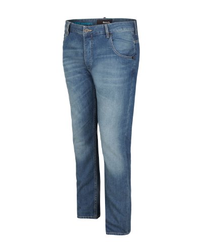 Bench Herren Jeans CRAIG V18, mid worn blue, 28/32, BMMA0085-18-WA015-BL