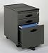 Mobile File Cabinet In Pewter/black By Studio RTA Furniture