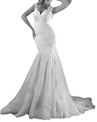 Sexy Mermaid 2015 Sweetheart Lace Backless Wedding Dress 