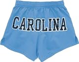 North Carolina Tar Heels Women's Lt Blue Authentic Soffe Shorts