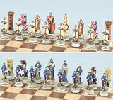 Crusade Chess Set Iii, King:3-1/4