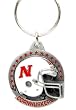 University of Nebraska Helmet Pewter Keychain NCAA