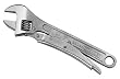 Stanley 85-610 10-Inch Long MaxGrip Locking Adjustable Wrench