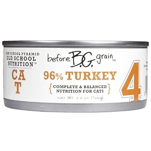 Merrick Before Grain #4 Turkey Paté Style Cat Food, 5.5 Ounce Can, 24 Pack