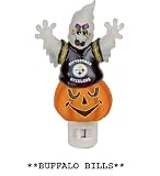 5" NFL Buffalo Bills Halloween Ghost Night Light
