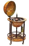 Firenze 20 Diameter Italian Replica 4-Leg Floor Globe Bar
