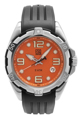 ESQ by Movado Men's 7301308 Torrent Black Rubber Strap Watch