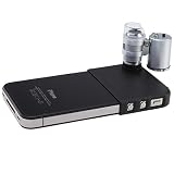 60x Zoom Magnify Microscope Lens with LED Light for Apple iPhone 4 4S