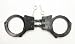 Sporting Goods : Brand New Black Double Lock Handcuffs with 2 Keys