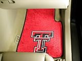 Texas Tech Red Raiders 2 PIECE CARPET CAR/TRUCK/AUTO FLOOR MATS