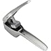 Jamie Oliver JB6300 Garlic Slice ?n' Press Dual-Chamber Cast-Zinc Garlic Peeler/Slicer