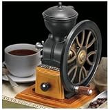 Gourmet Coffee Grinder (Iron/Wood) (7 1/4 x 7 1/4 x 6 1/8)