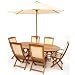 Complete New Jersey Garden Furniture Paris Highback Set - ivory