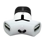 Ridata EZ Yego 2-port 2GB Flash USB Drive with Built-in Hub (Black)