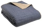 DKNY Riviera Pick Stitch Quilts, Azure